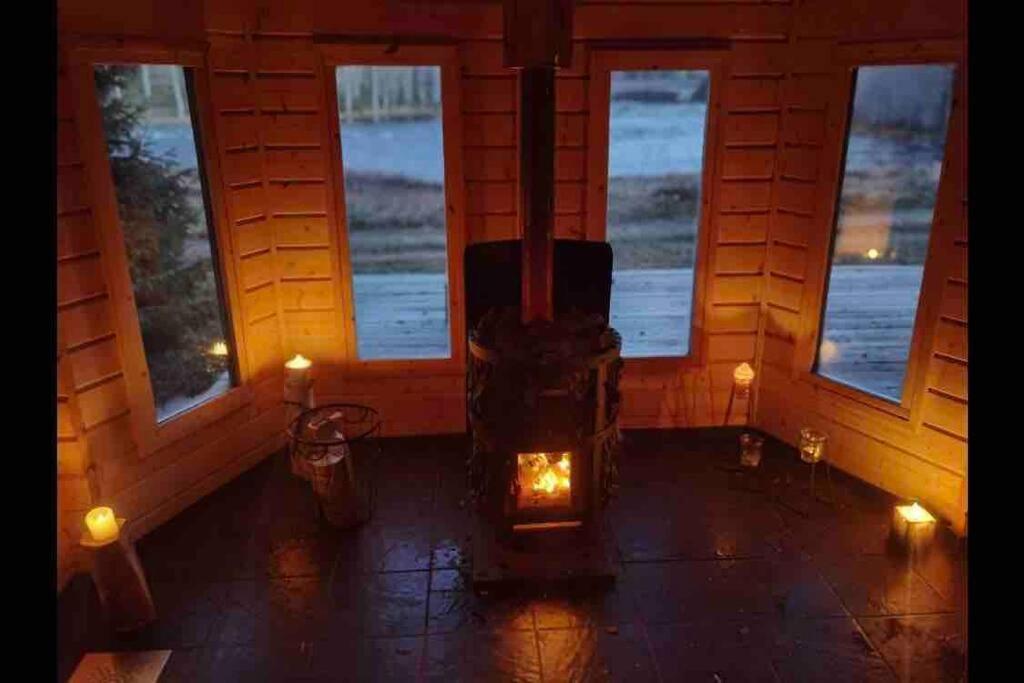 Lovely Cabin With A Beautiful View Over Byske River Esterno foto